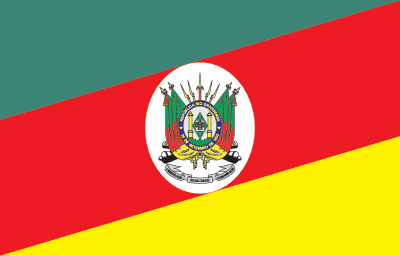 Bandeira do estado de do Rio Grande do Sul